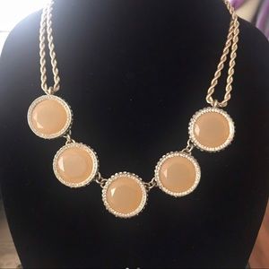 Banana Republic gumdrop necklace.